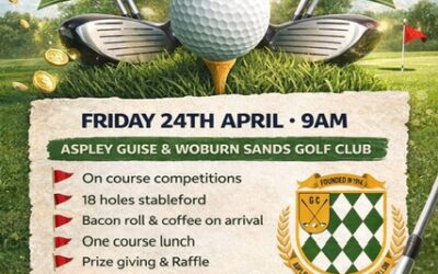 Charity Golf Day – Friday 24th April 2026 – Aspley Guise Golf Club